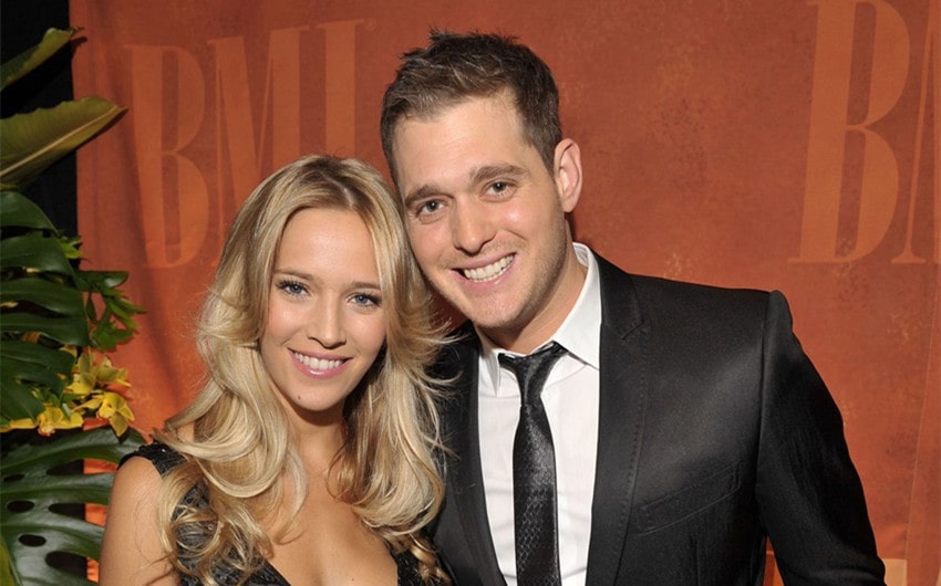 michael buble and wife